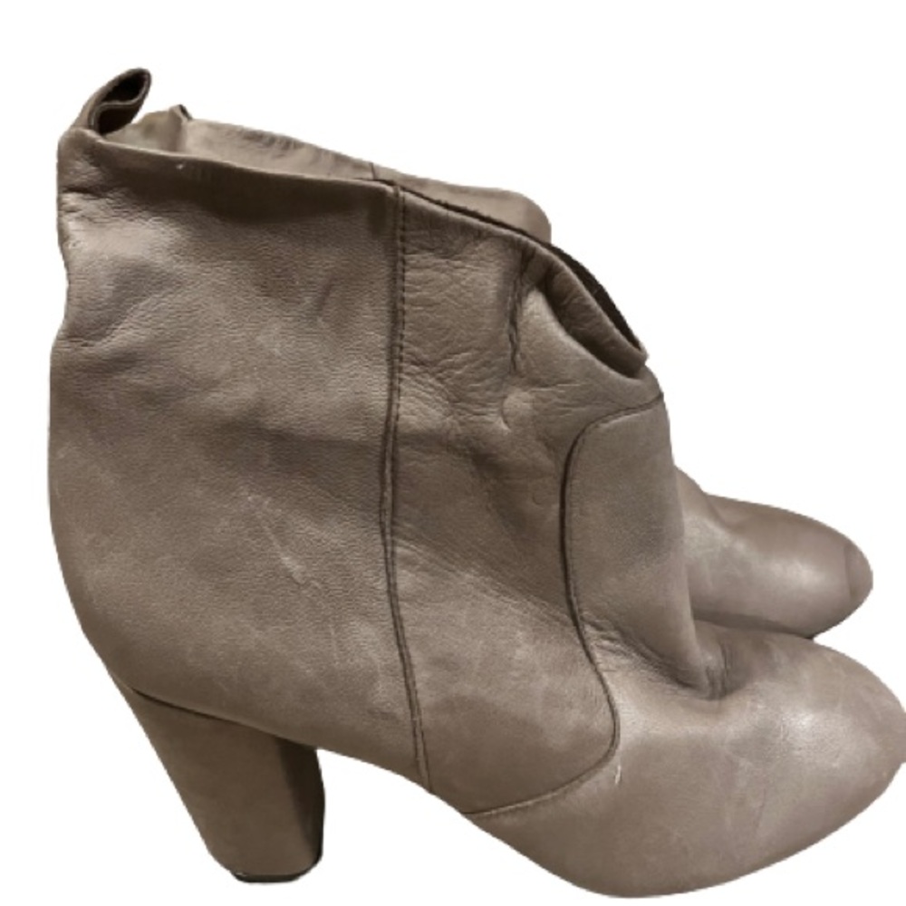 Suede ankle boots
